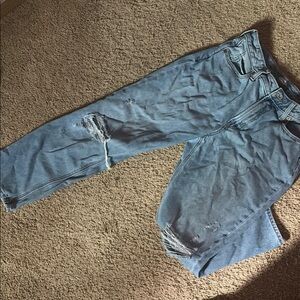 Old Navy Women's Light Blue Boyfriend Jeans